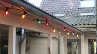 LED feestverlichting kerstverlichting rood geel groen