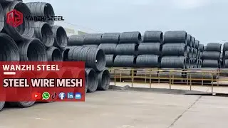 Magical Process of Hot-rolled and Electro-Galvanized Wire is made into Steel Wire Mesh
