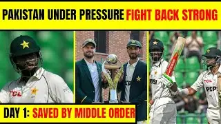 Pakistan Saved by Middle Order After Early Collapse | Rizwan, Agha Lead Fight Back 