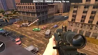 Sniper zombie; games Android Gameplay #sniper3d #mobilegame #zombiesgame