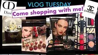 Vlog | Shopping for Dior and Chanel Holiday makeup collection