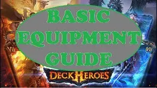 Deck Heroes Equipment Guide with GOLD MAT SHORTCUT! *UPDATED 11/2018**