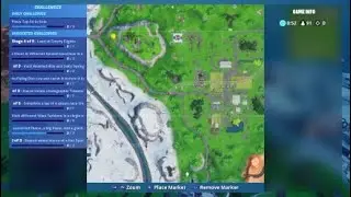 Fortbyte #63 - Found somewhere between Lucky Landing and Fatal Fields - LOCATION