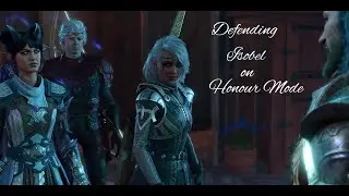 Baldur's Gate 3 Honour Mode defending Isobel from Marcus (Dark Urge edition)