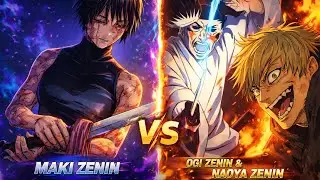MAKI V/S ZENIN CLAN || JUJUTSU KAISEN S3 EPISODE 4- FIGHT- AMV