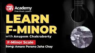 Amaro Porano Jaha Chay Easy Guitar & Song Lesson | Beginner Lesson| WhatsOn Music Academy
