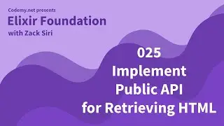 Elixir: Implementing Public API for Retrieving HTML - [025]