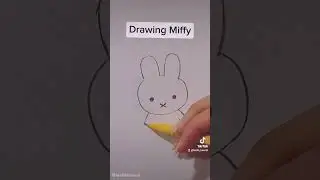 Drawing Miffy #miffy #drawing #fyp #foryou #illustration  #drawings