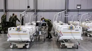 Coronavirus: Czech army sets up 500-bed field hospital in anticipation of COVID-19 surge