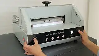 330mm Precision Heavy Duty A3 Guillotine Desktop Electric Paper Cutter