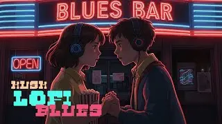 🎧 Neon Sign Reflection | Synth-Heavy Chill & Vaporwave Study Beats (Hush Lo-Fi Blues)