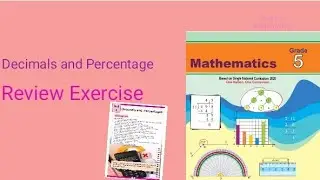 Review Exercise | Decimals and Percentage | Unit 4 |Mathematics|Grade 5| page 80 81 82 | @DMS-fz9bt 