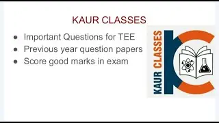 IGNOU|| CHE-04 Important Questions for TEE June 2021