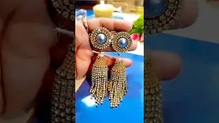 From homeopathy bottles to dazzling jhumkas!#HandmadeJewelry #JhumkaLove #RepurposedArt #Sparkling