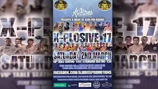 X-PLOSIVE XVII: 2 Leon Kindleyside vs Callum Pinkney