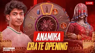 MadCLUTCHGOD IS BACK ONLINE ! 50,000 UC ANAMIKA SET CRATE OPENING ! #bgmi #bgmilive #clutchgod