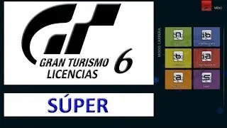 Carnés Gran Turismo 6 / Licencia S entero en oro