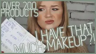 HAVE I REALLY GOT THAT MUCH MAKEUP?! - Makeup Inventory | Avantvous