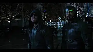 Diggle sees Oliver again after his death [9x09] [No BG Music] [No Logo] 4K