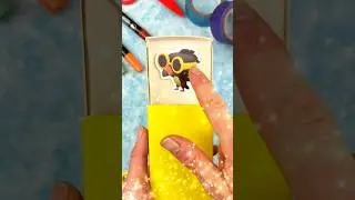 Paper Craft Magic Trick with Frulli Frulla by ITALIAN BRAINROT 🇮🇹#papercraft #italianbrainrot #diy
