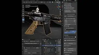 Texture Baking Assistant testing , texturing and baking #blender3d #b3d