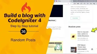 #36. Display Random Posts in CodeIgniter 4