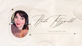 Heidi Fitzgerald - Lead Generation