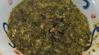 I made Ofe Onugbu (bitter leaf soup) for the first time! #vlogger #food 