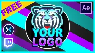 FREE Stinger Transition Template with LOGO - After Effects