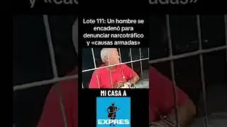 Lote 111: Un hombre se encaden&oacute; para denunciar narcotr&aacute;fico y &laquo;causas armadas&raquo;