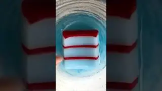 ASMR 🌊 Wet sponge ripping- clean scours off #satisfying