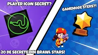 20 DE SECRETE DIN BRAWL STARS PE CARE SIGUR NU LE STIAI! #brawl #brawlstars