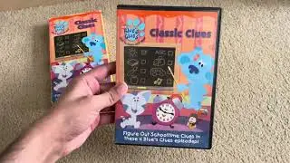Blue&rsquo;s Clues: Classic Clues VHS/DVD Comparison 