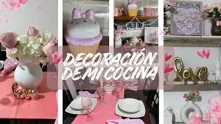 💝DECORACIÓN DE MI COCINA PEQUEÑA PARA SAN VALENTÍN 🥰