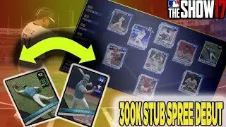 300K STUB SPENDING SPREE CARDS ADDED (4 NEW DIAMONDS DEBUT) MLB 17 THE SHOW DIAMOND DYNASTY h2h