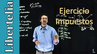 Ejercicio impuestos por cada unidad | Microeconomía | Libertelia