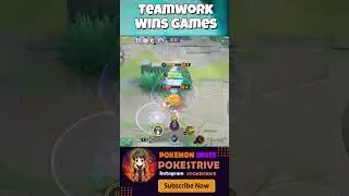 Teamwork Wins Games  ||#Pokemon #PokemonUNITE #Clips
