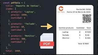 Genera PDFs en Angular con PDFMake Fácil y Rápido
