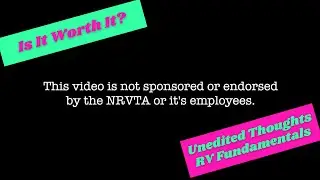 Unedited Thoughts - RV Fundamentals | Daily Vlog | NRVTA Mobile RV Tech Training | RV Life