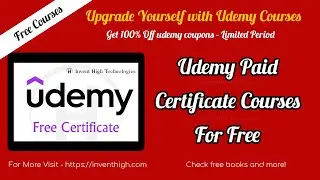How to Get Free Certificate Courses - Udemy Free Courses with Coupon - Daily Update