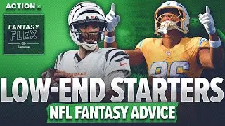 Low-End Fantasy Starters with Real Value for Week 8! | NFL Fantasy Advice | Fantasy Flex
