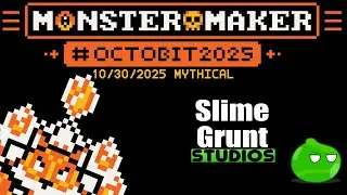 Pixel Art Timelapse &ndash; Monster Maker Design | Octobit 2025 Day 30: Mythical