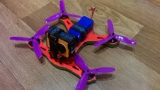 Первый полет с Betaflight 2.7.0 и Blheli 14.5+MS