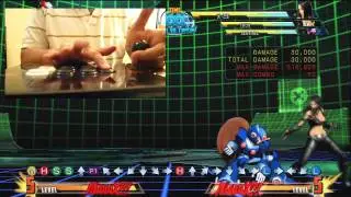 Zero Buster Charge Tutorial - Marvel vs Capcom 3