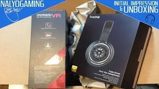 1MORE USA, Headset Unboxing x2 - Triple Driver Titanium & Spearhead VR Gaming Headphones.