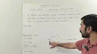 PROBLEMS ON ISOMETRIC  PROJECTIONS PROBLEM   1 #caed #mechanical #education 