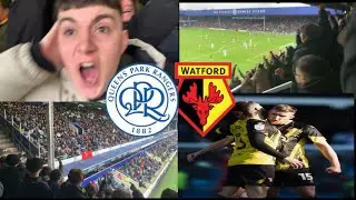*CARNAGE IN AWAY END* Watford vs QPR Matchday Vlog