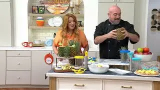 Prepology Fruit Corer and Slicer w/ Strorage Container on QVC