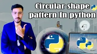 #how to make circular shape pattern design in python||#how to use turtle library in python