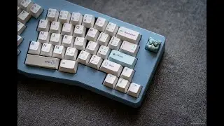 Bear65 Blue | Gateron G Red Pro | Novelkeys PBT PBoW - Typing Sounds